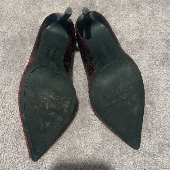 Fiona Night red sparkly heels size 8 - Picture 6 of 6